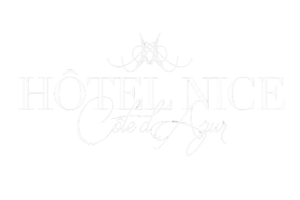 Hotel Nice Cote D'AZUR - Logo blanc