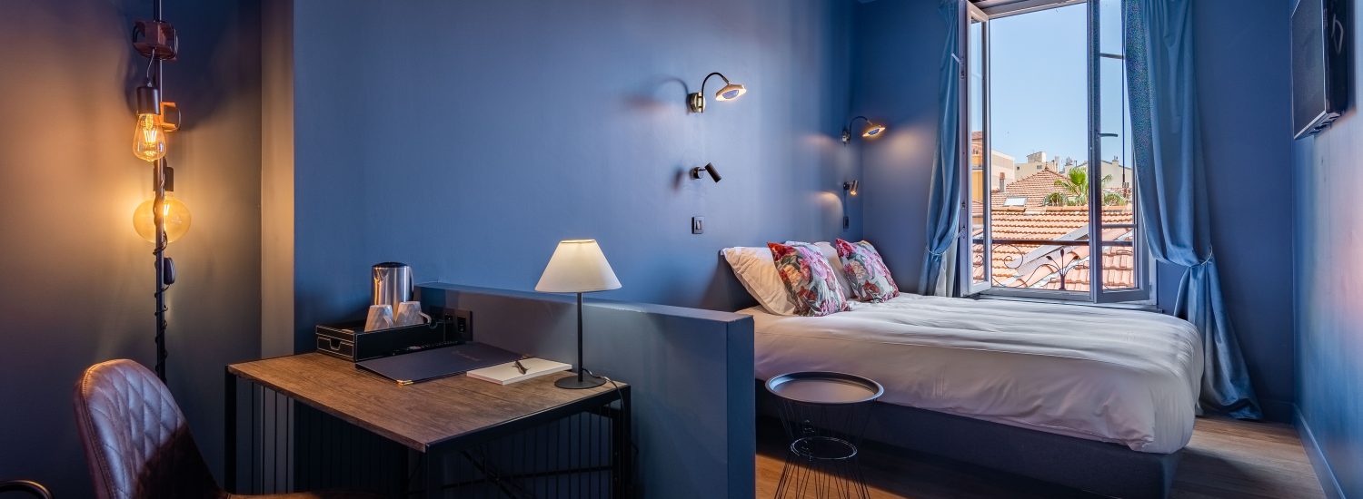Chambres-Premium bleue Nice