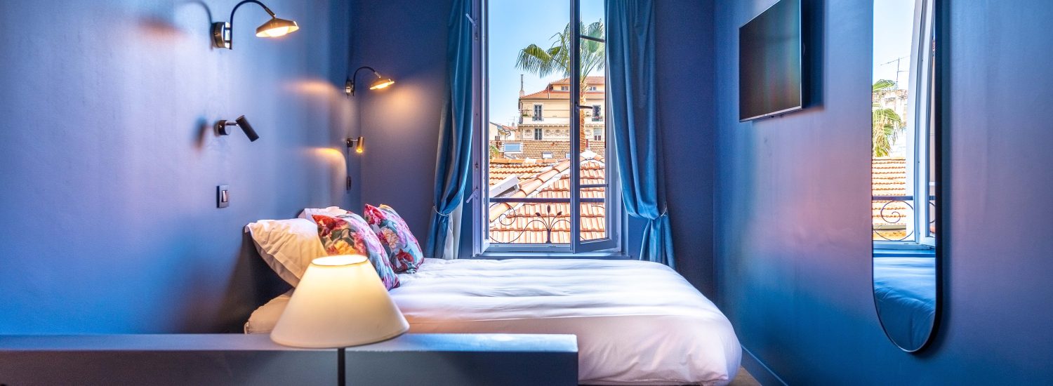 Chambres-Premium bleue Nice